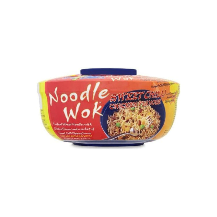Blue Dragon Noodle Wok Sweet Chilli Chicken Flavour 76g (Box of 6)