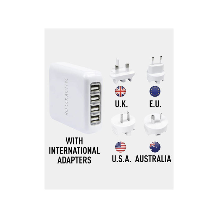 Reflex Active Multi Port Power Plug