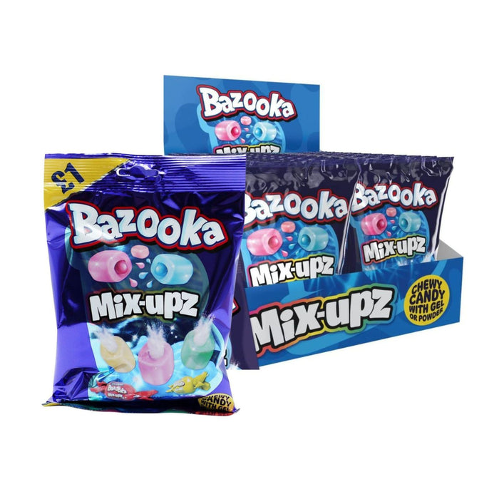 Bazooka Mix Upz Sweet Candy 120g (Box of 12)