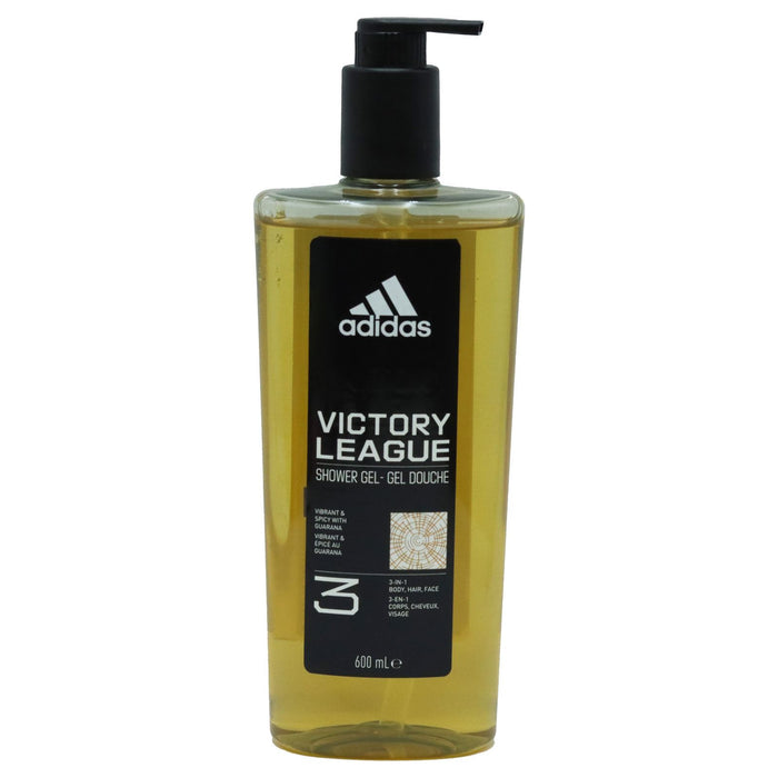 Adidas Victory League Stimulating 3-In-1 Shower Gel 600ml