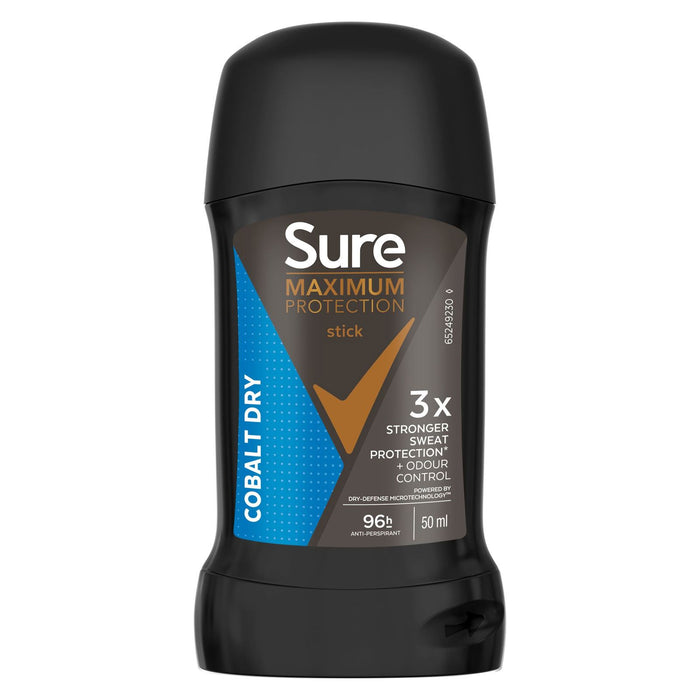 Sure Maximum Protection Deodorant Stick Cobalt Dry (50ml)