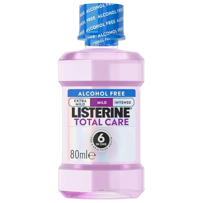 Listerine Total Care Extra Mild Instense Zero Alcohol Mouthwash (80ml)