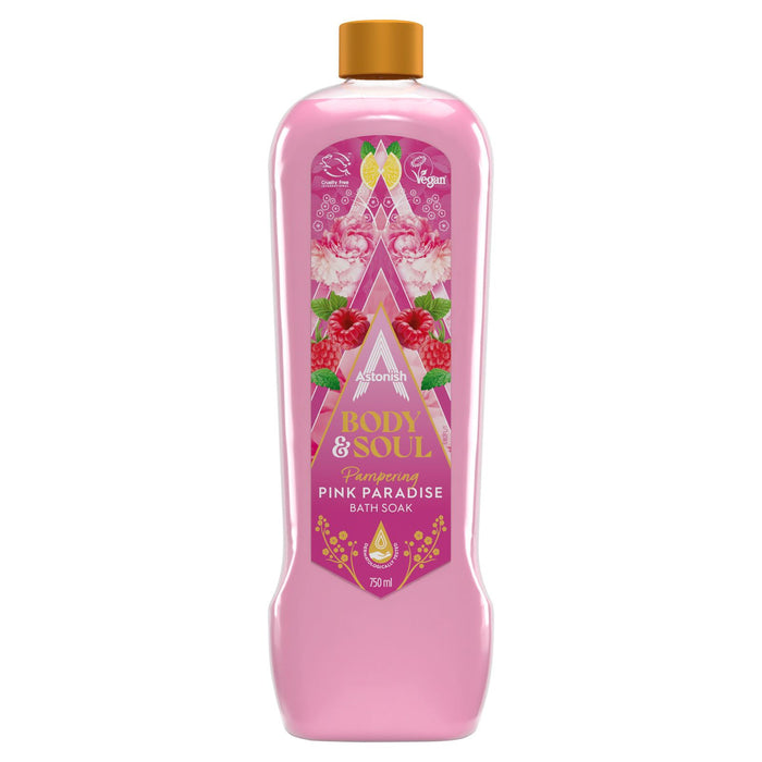 Astonish  Bath Soak Pampering Pink Paradise 750 ml