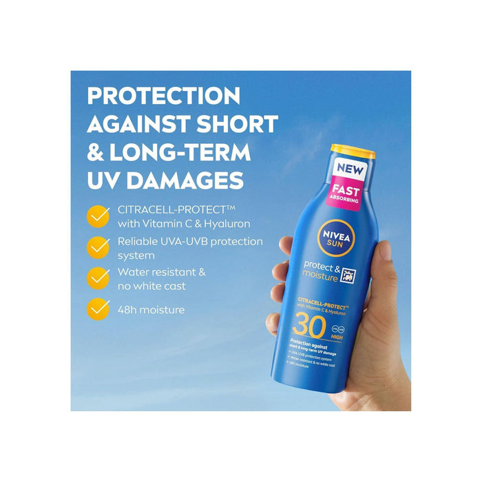 NIVEA SUN Protect & Moisture Sun Lotion SPF 30 200ml