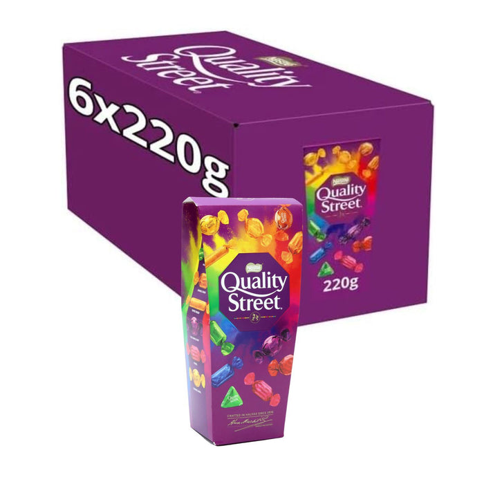 Quality Street Chocolate Box 220g (Box of 6)