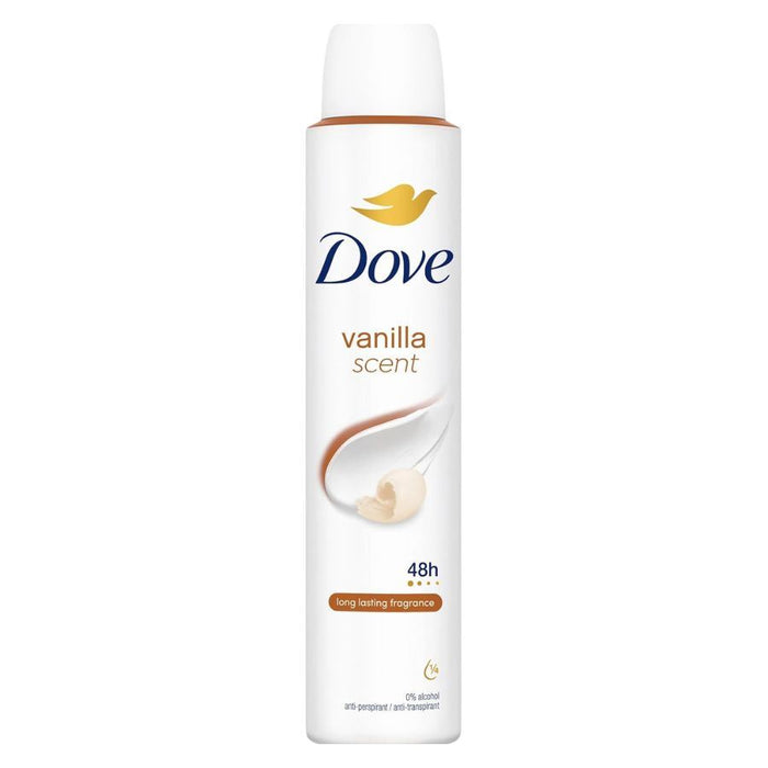 Dove Vanilla Scent Anti-Perspirant Women's Deodorant Spray (150ml)