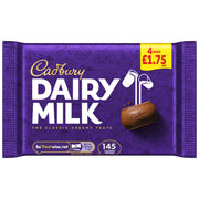 Cadbury Dairy Milk Chocolate Bar, 4 Pack (14 x 108.8g) - image 2
