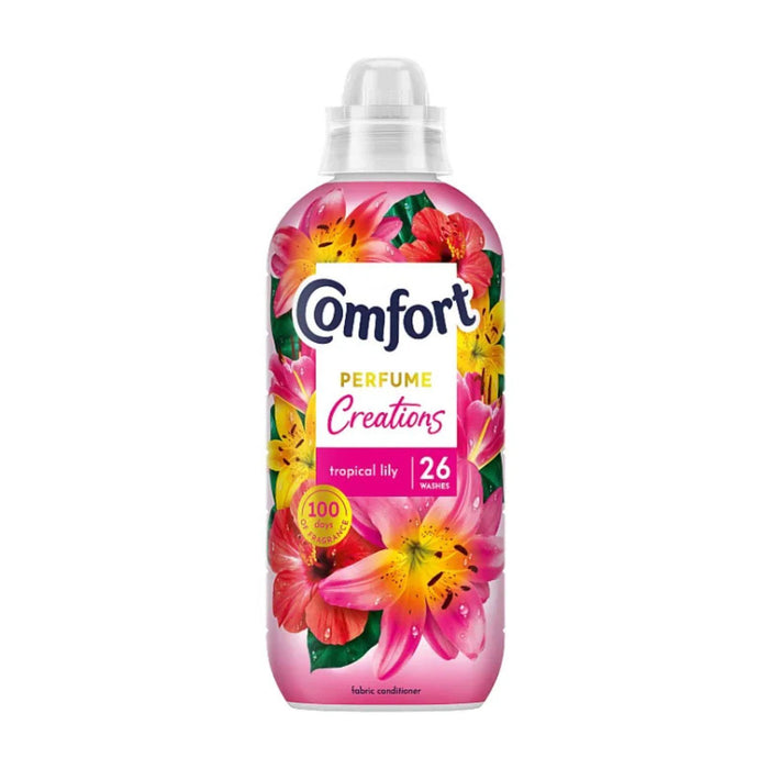 Comfort Fabric Conditioner Perfume Creations Tropical Lily, 26 W 780 ml