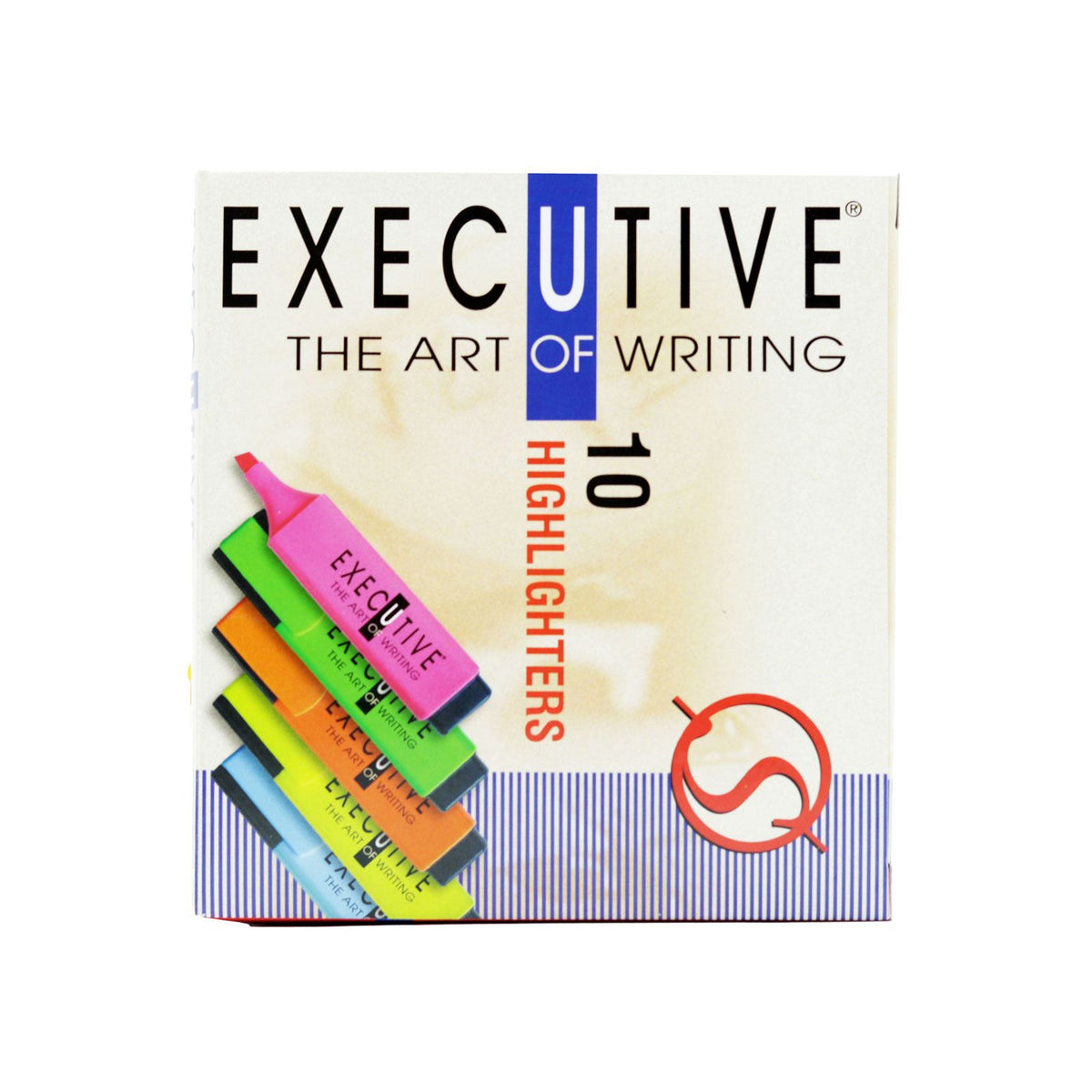 Executive The Art of Writing Highlighters, 10 Pack — myShop