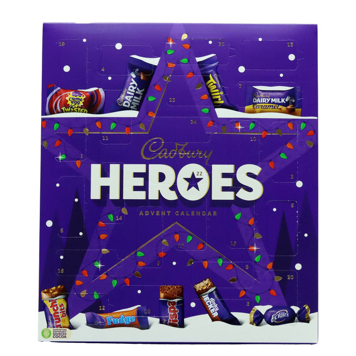 Cadbury Heroes Advent Calendar Chocolate 230g