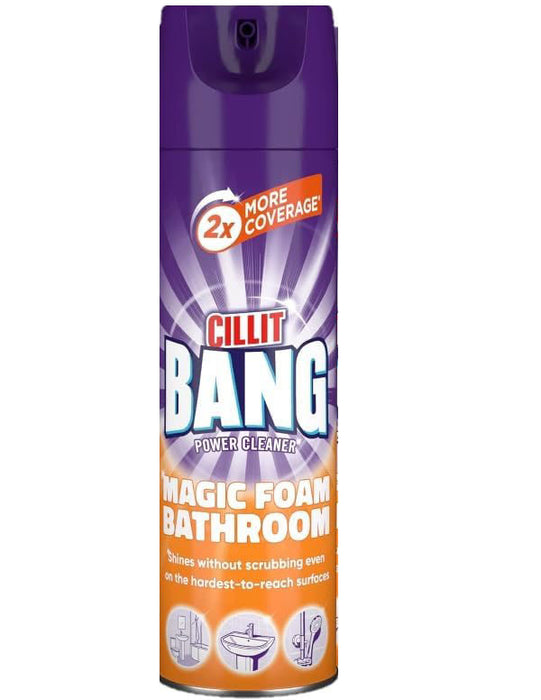 Cillit Bang Magic Foam Bathroom Cleaner 600ml