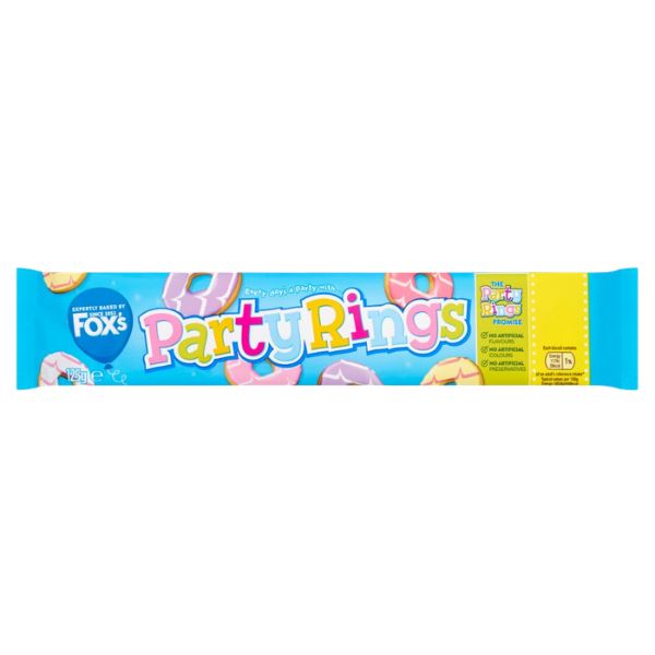 Fox's Party Rings Biscuits (12 x 125g)