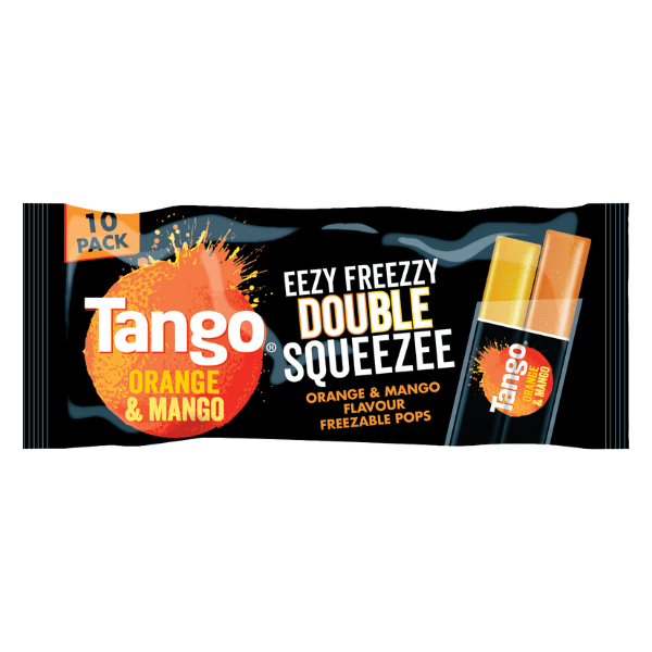 18 x Tango Duo Orange/Mango Ice Pops 10pk (Box)
