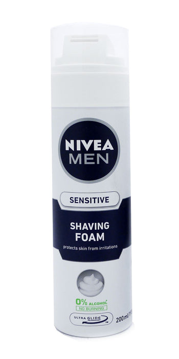 Nivea Men Shaving Foam Sensitive Skin 200ml