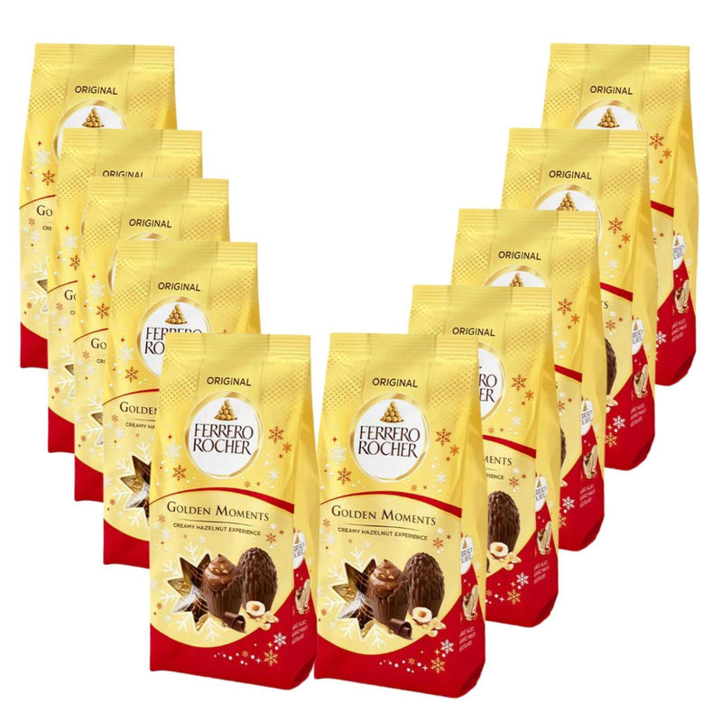Ferrero Rocher Original Golden Moments 90g  (Box of 10)