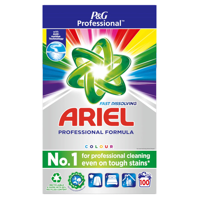 Ariel Professional Formula Washing Powder Colour 100 Wash, 6.5 kg
