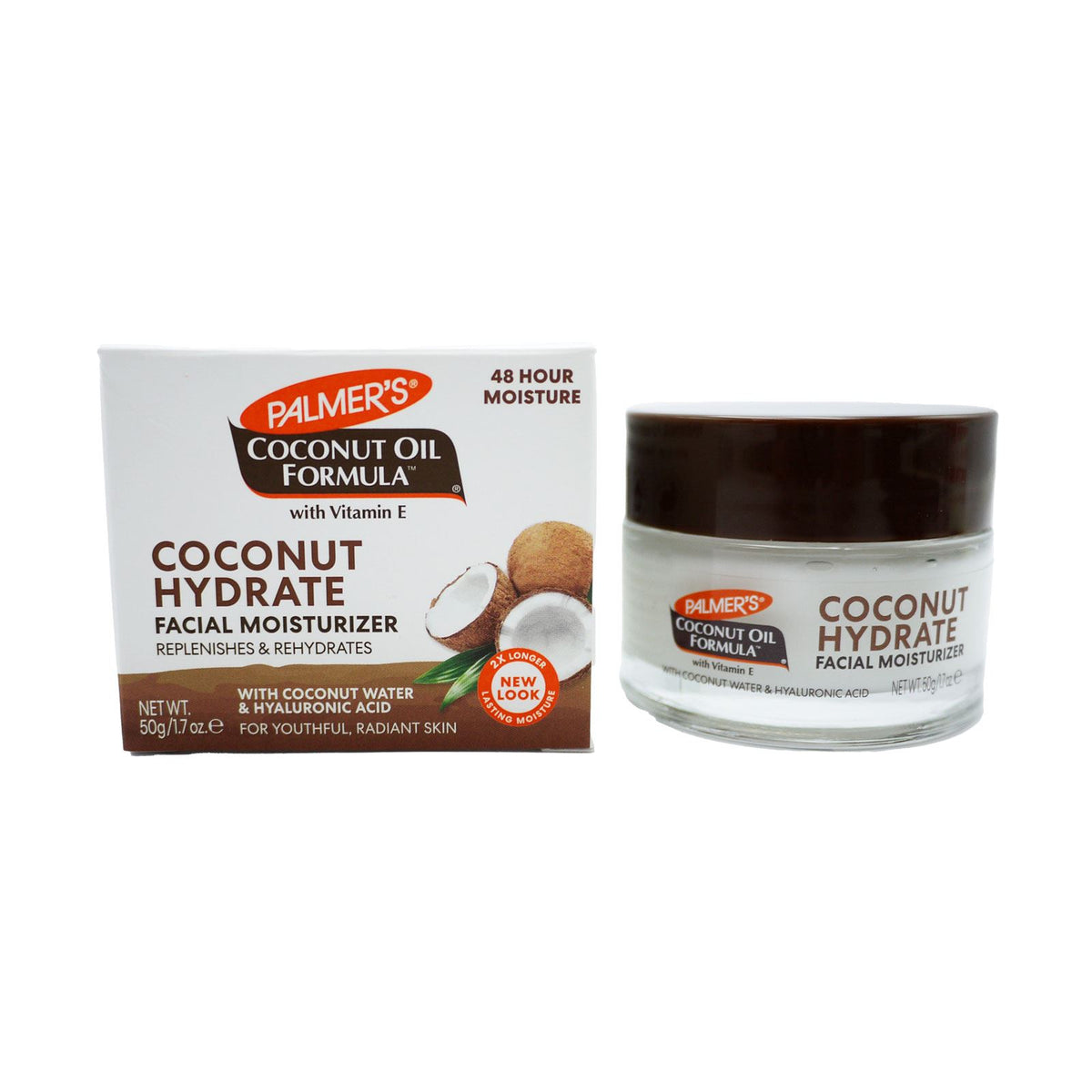 palmer's coconut facial moisturizer Palmer's Facial Moisturiser Coconut Hydrate 50 g — myShop
