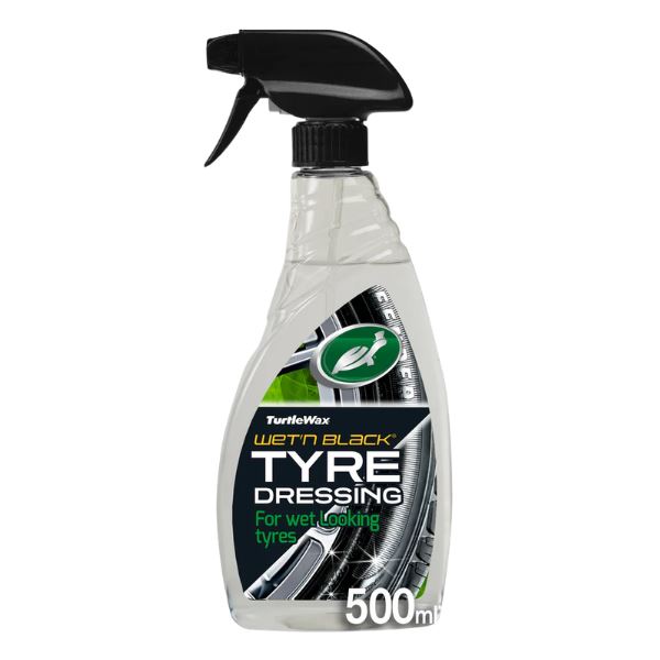 Turtle Wax Wet n Black Tyre Dressing Spray 500ml