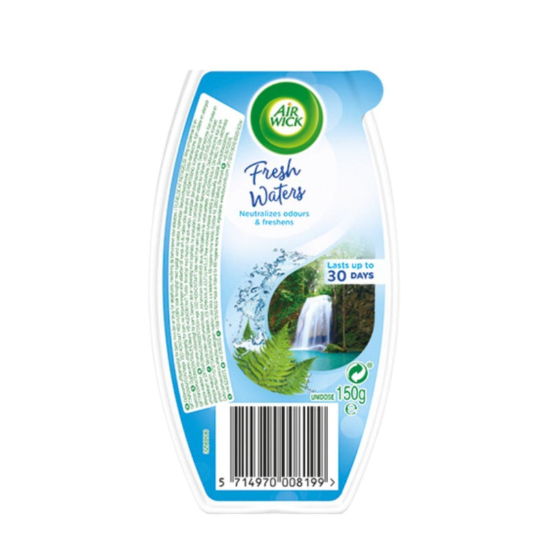 Air Wick Gel Fresh Waters  neutralizes bad odors 150g