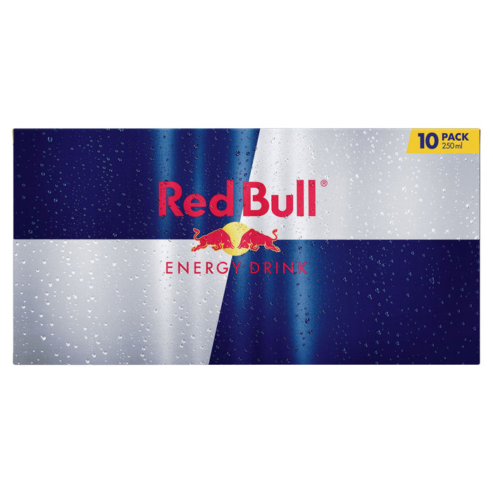 Red Bull Energy Drink, 10 Pack (2x10 x 250ml) - Total of 20 Cans