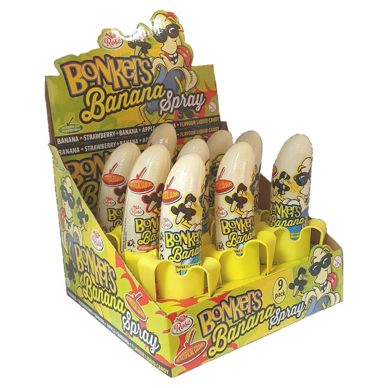 Bonkers Banana Spray  50 ml (Box of 9)