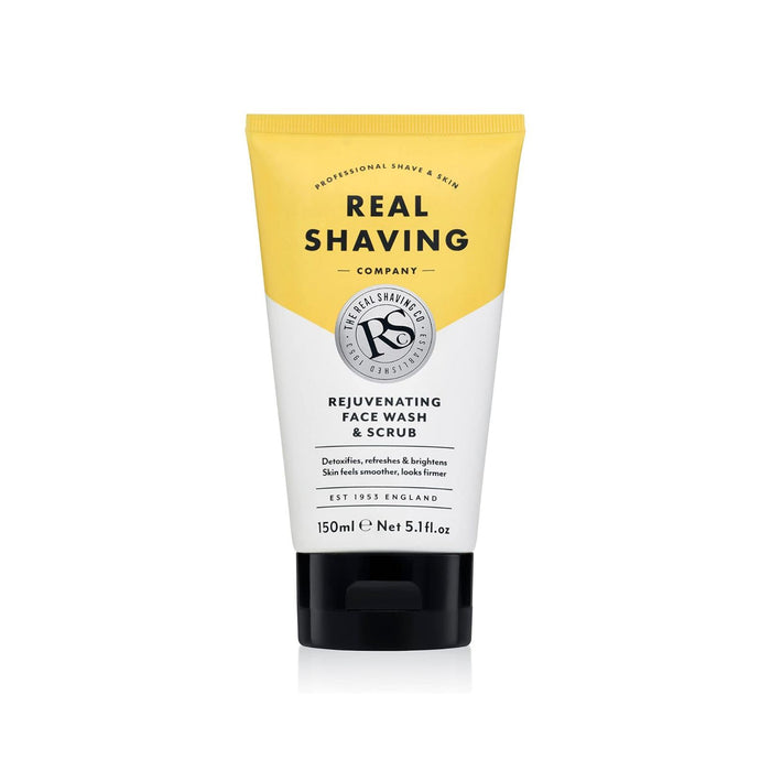 The Real Shaving Company Rejuvenating Wash Face And Scrub 150ml