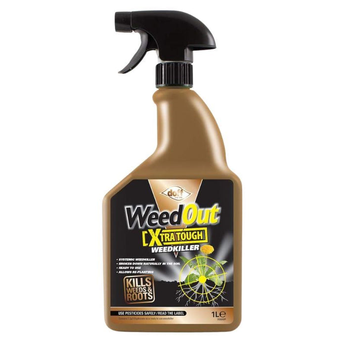 Doff WeedOut Xtra Tough Weedkiller Spray (1L)