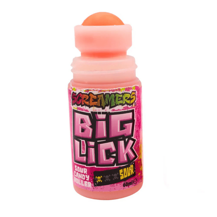 Zed Candy Watermelon Screamers Big Lick Sour Candy Roller (12 x 60ml)