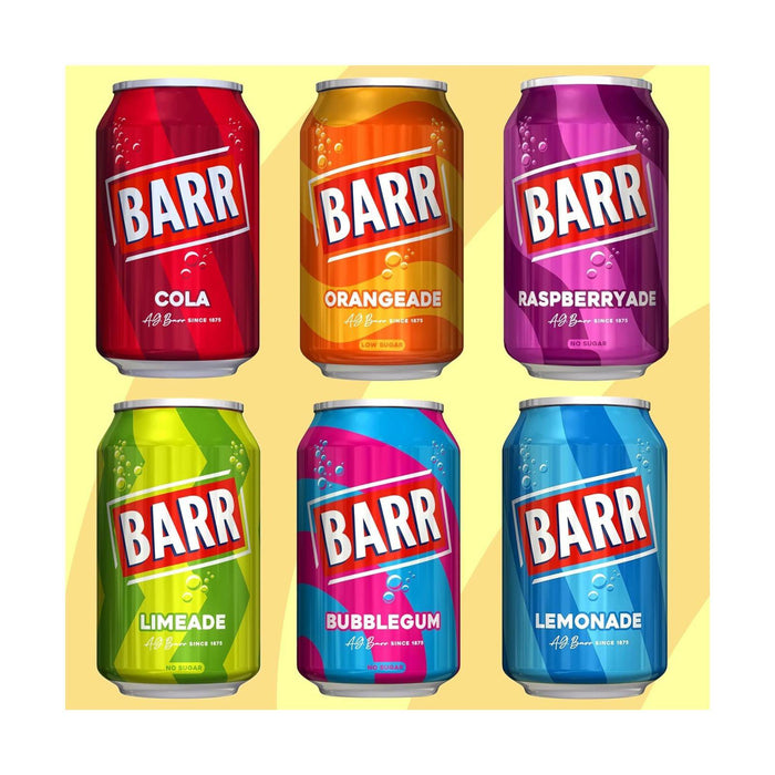 BARR CREAM SODA PM 2.50 6 Pack 330ml (Box of 4)