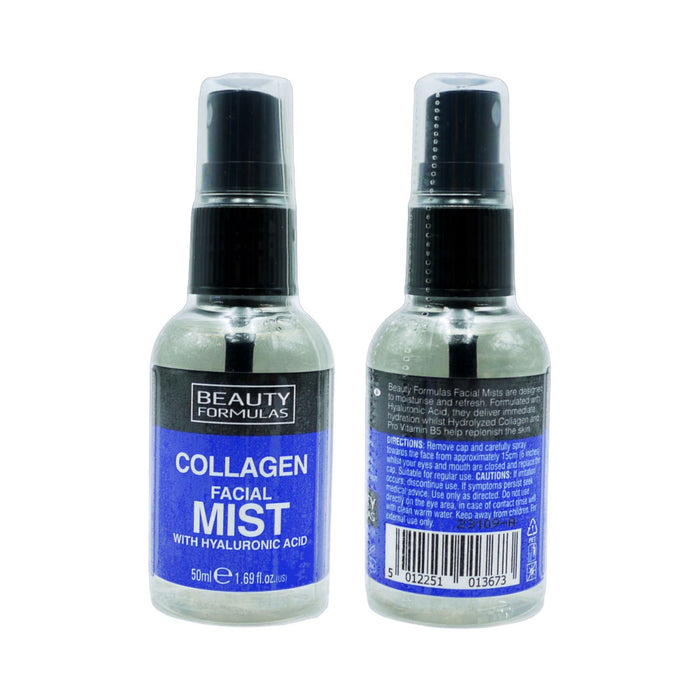 Beauty Formulas Collagen with Hyaluronic Acid Facial Mist 50 ml