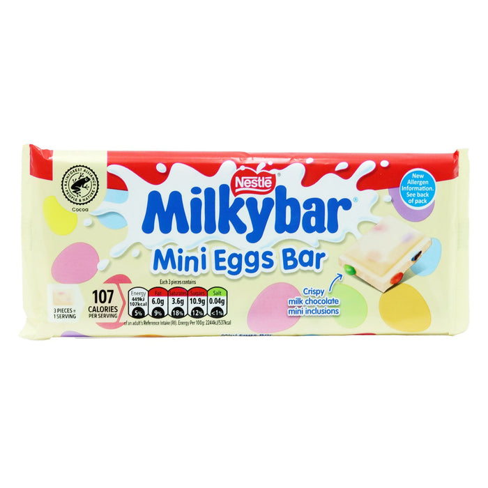 Nestle Milkybar Mini Eggs Bar 100g