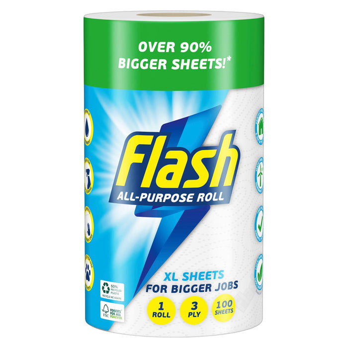 Flash Kitchen Towel Sheets 1 Roll XL