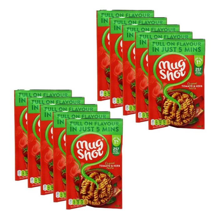 Mug Shot Original Tomato and Herb Pasta (10 x 64g)