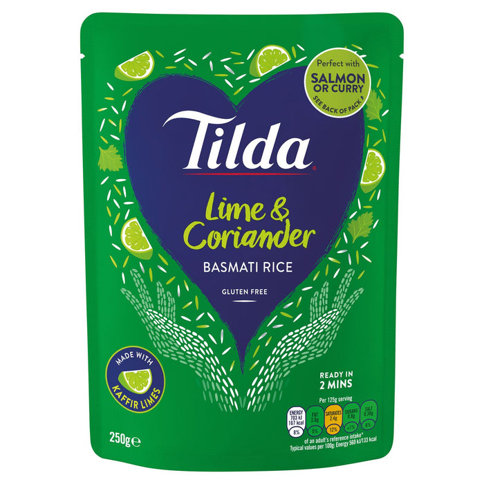 Tilda Lime & Coriander Basmati Rice (250g)