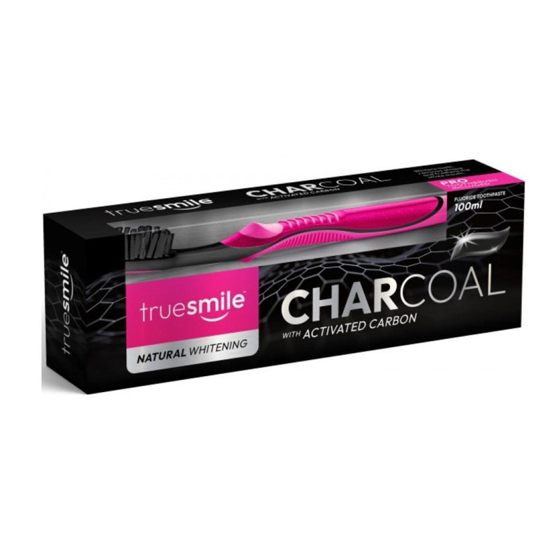 Truesmile Charcoal Toothpaste & Brush 100ml