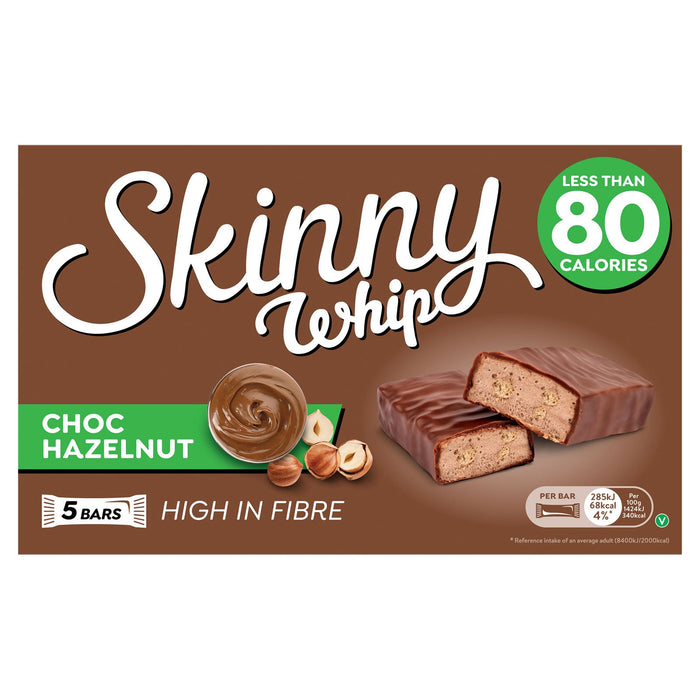 Skinny Whip Choc Hazelnut Snack Bars 5 Pack (10 x 100g)