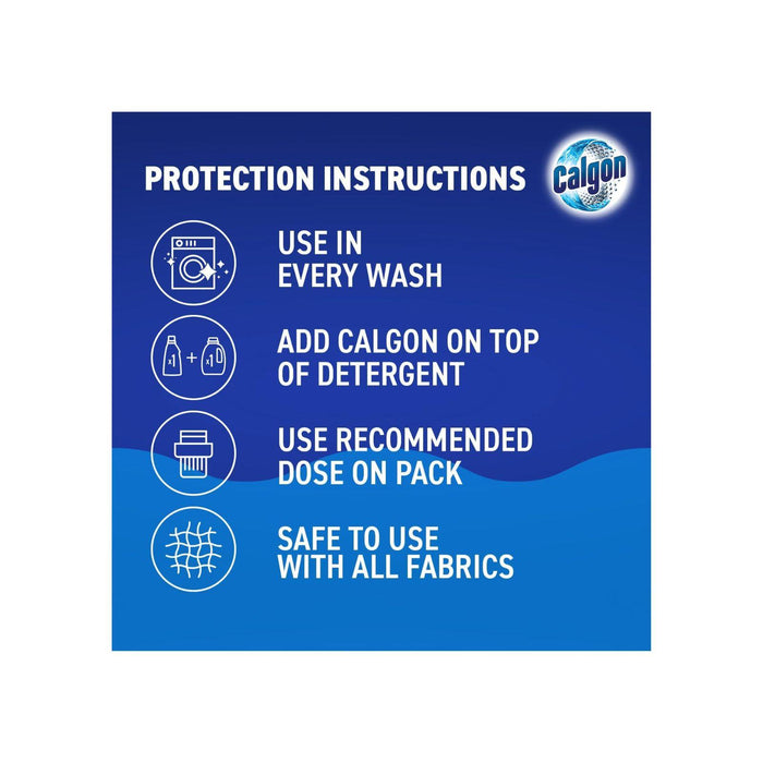 Calgon 4-in-1 Washing Machine Cleaner and Water Softener Tablets, Removes Limescale & Odours, Deep Clean Units, 45 Tablets