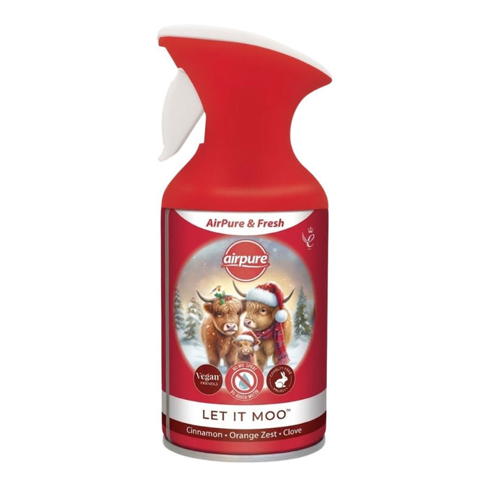 AirPure & Fresh Let It Moo Air Freshener Spray (250ml)