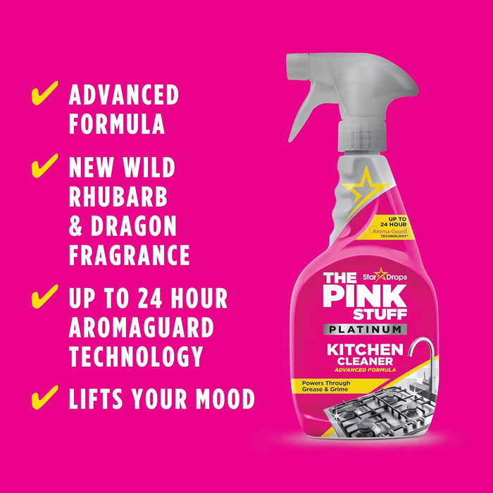 The Pink Stuff Platinum Kitchen Cleaner Spray (750ml)