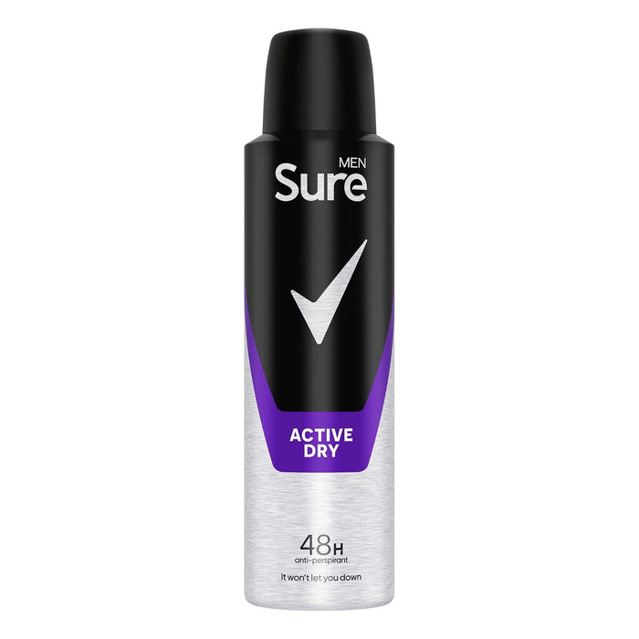 Sure Men Active Dry Antiperspirant Deodorant 150 ml