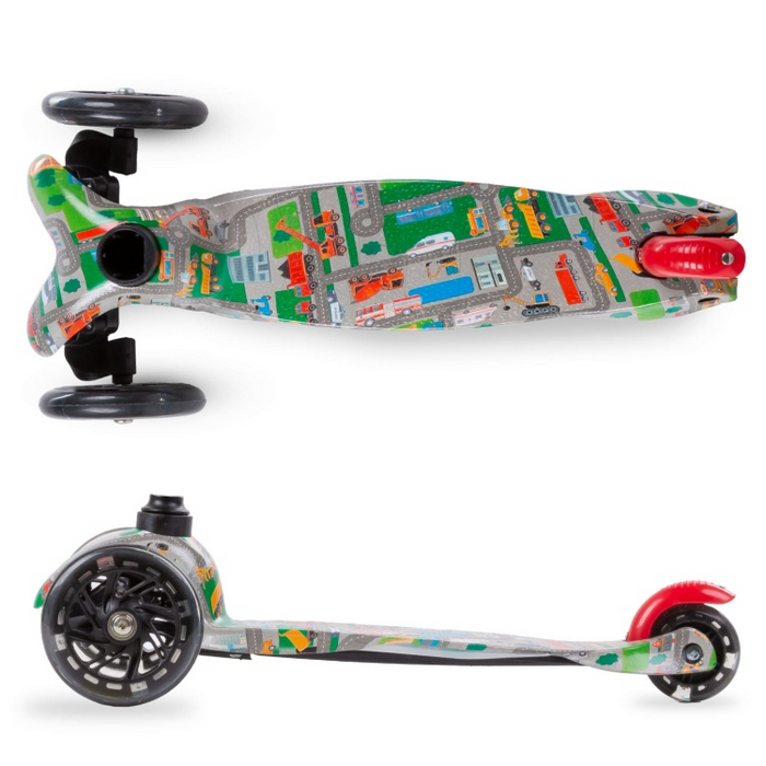 Kidwell 3 Wheeled Light Up Balance Scooter (Uno City)