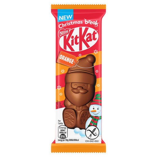 Kit Kat Icon Santa Orange Chocolate Christmas Figure (30 x 29g) - image 2