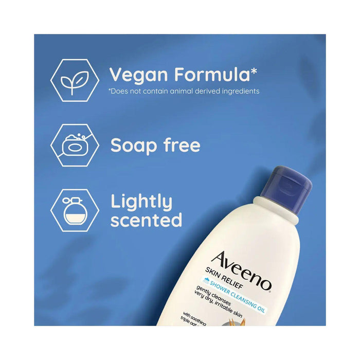 AVEENO SKIN RELIEF SHOWER CLEANSING OIL 300ml