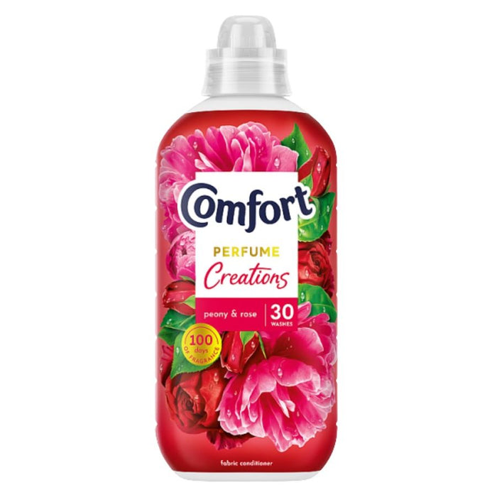 Comfort Creations Peony & Rose Fabric Conditioner 30 Washes (900ml)