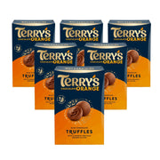 Terry's Chocolate Orange Truffles, Milk Chocolate with Orange Filling 200g (Box of 6)