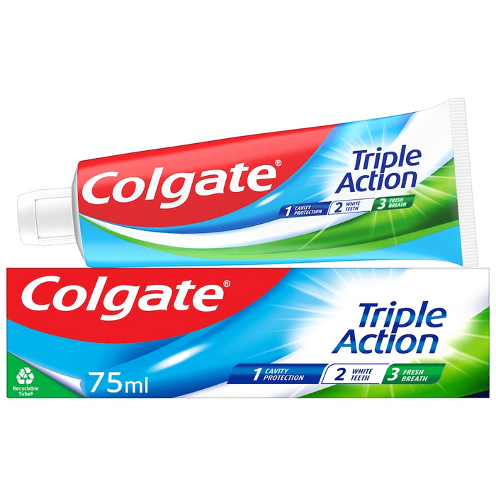 Colgate Triple Action Toothpaste (75ml)