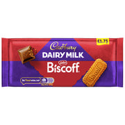 Cadbury Dairy Milk Biscoff Chocolate Bar (21 x 95g) - image 2