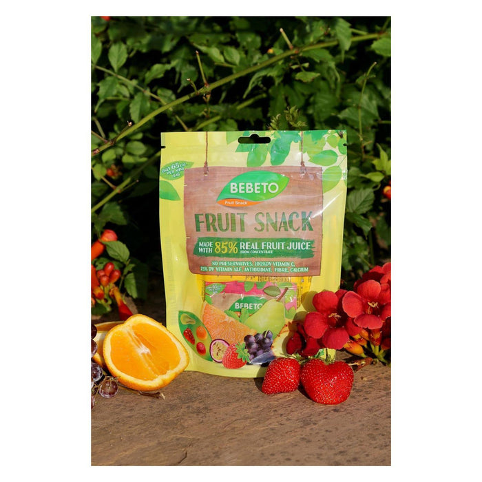 Bebeto Fruit Snacks  7 Pack 105g (Box of 18)