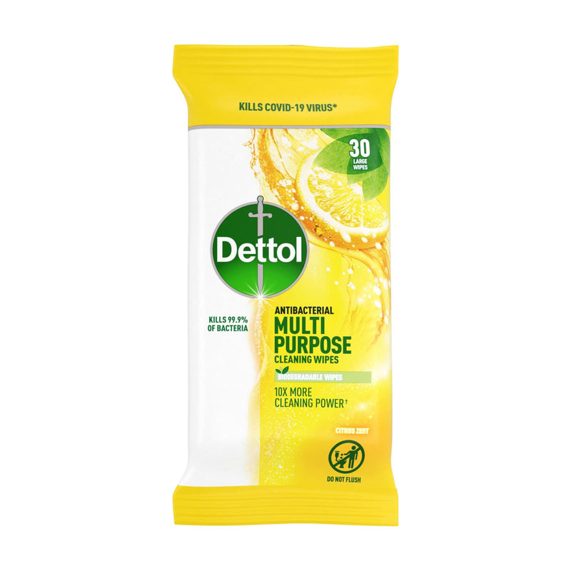 Dettol Multi Surface Wipes Citrus 30's (Box of 10) - image 2