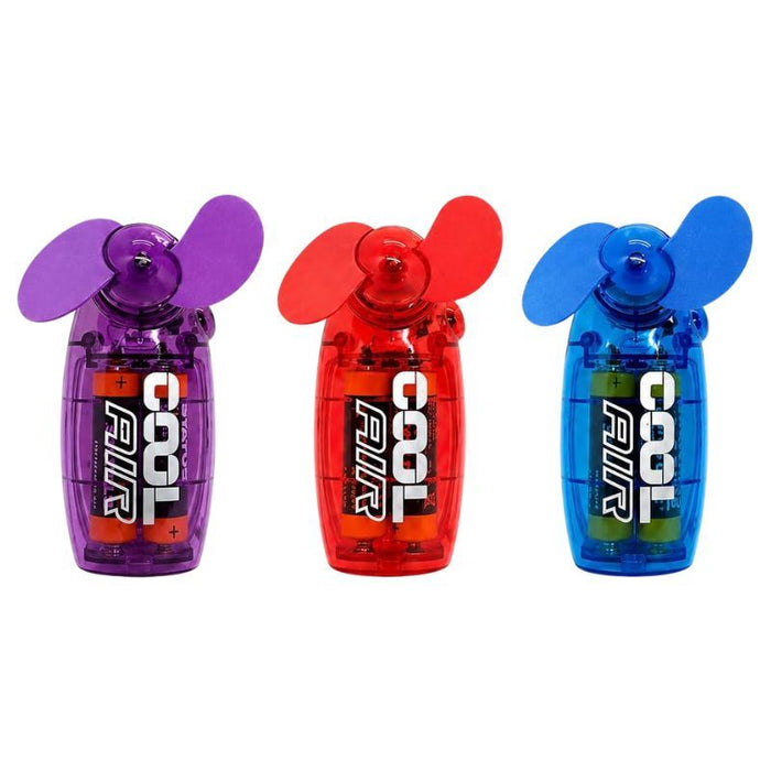 Handheld Mini Fan - Battery Operated - Portable Pocket Cooling Fans